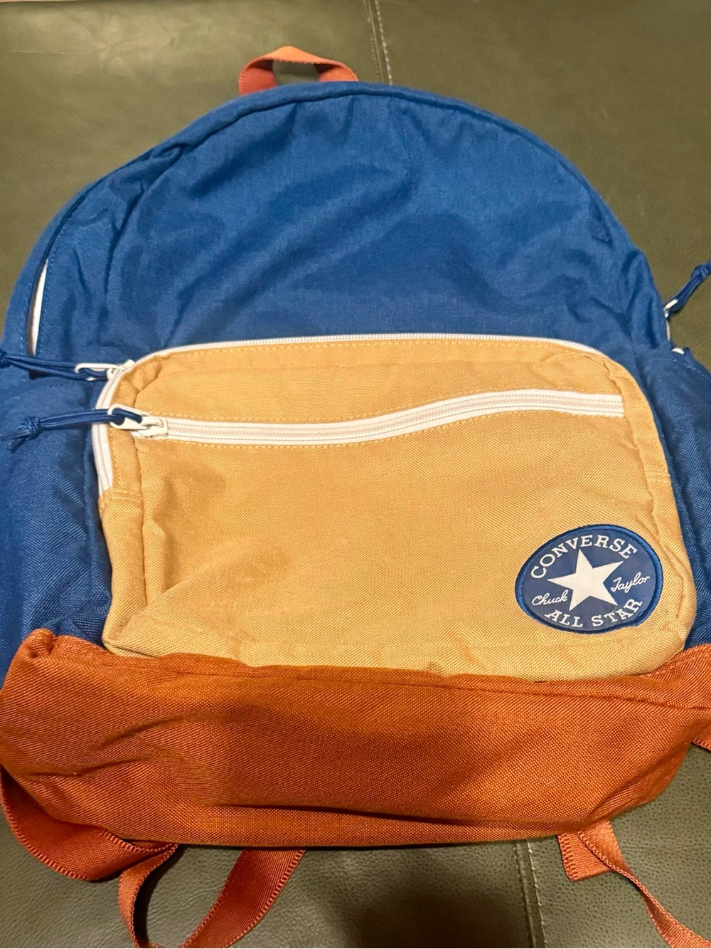 Converse Go 2  Backpack in Blue, Tan & Orange